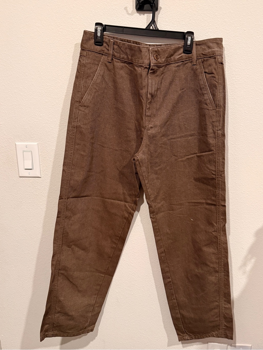 ZARA Chino Brown Casual Trouser Pants